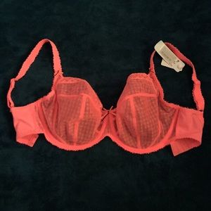 NWT Neon Orange Freya Rapture Plunge UK 32H US 32K